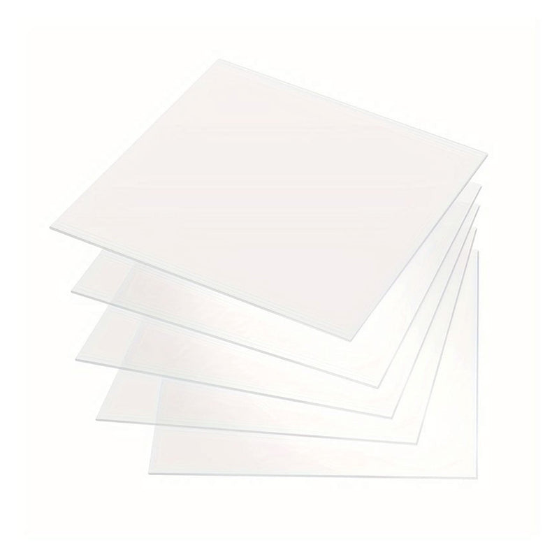 Poppy Crafts 12"x 12" Heat Resistant Acetate - Clear - 5 sheets