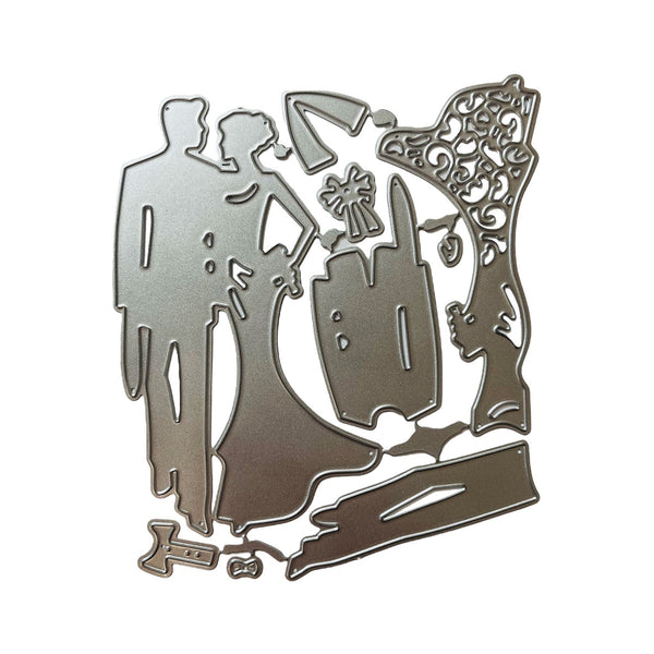 Poppy Crafts Cutting Dies #465 - Married Couple