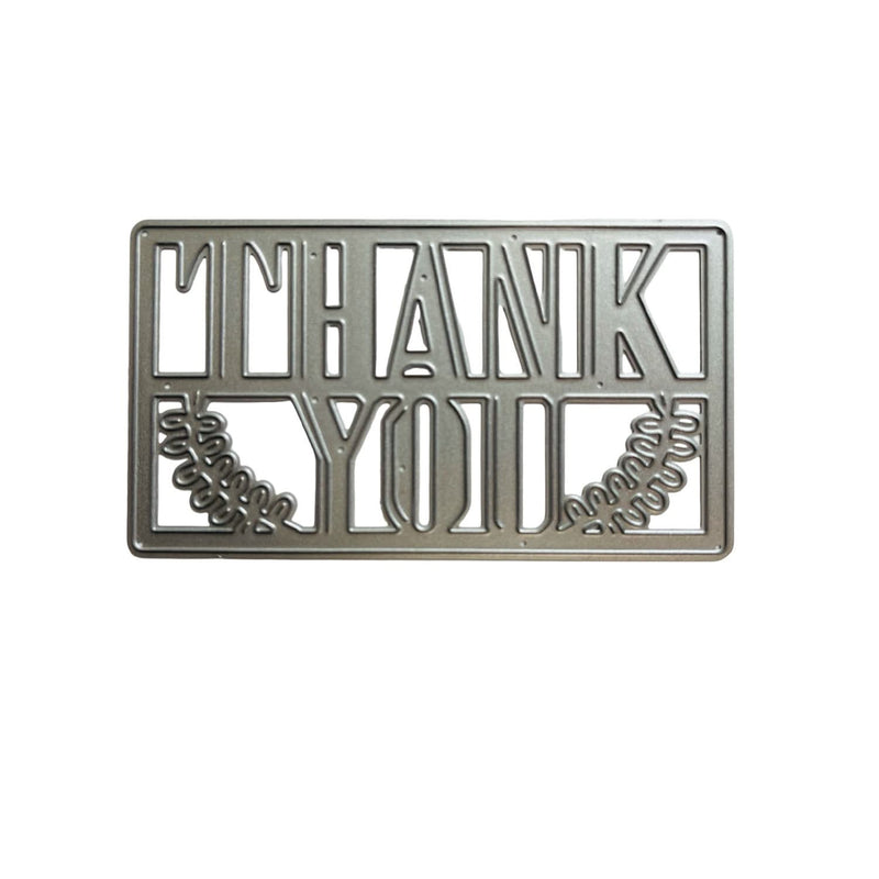 Poppy Crafts Cutting Dies 560 Thank You