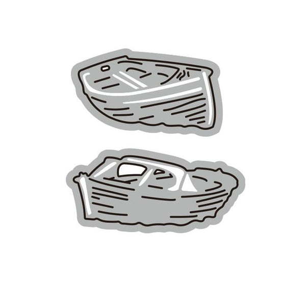 Poppy Crafts Cutting Dies #576 - Small Wooden Boats