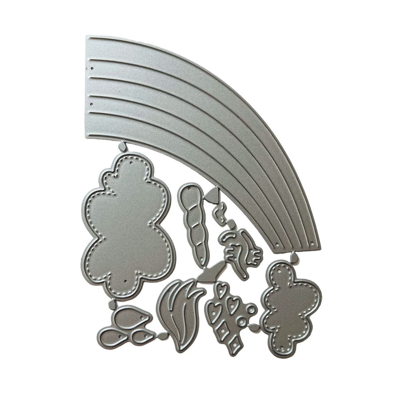 Poppy Crafts Cutting Dies 605 Sunshine & Unicorns