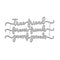 Poppy Crafts Cutting Dies #624 - True Friend, Special Friend, Forever Friend