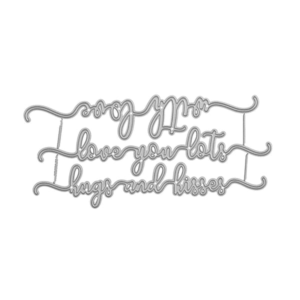 Poppy Crafts Cutting Dies #625 - Love Sentiments