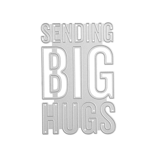 Poppy Crafts Cutting Dies #634 - Sending Big Hugs