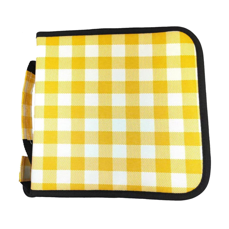 Poppy Crafts Die Storage Folder - Soft Orange Gingham*
