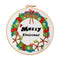 Poppy Crafts Embroidery Kit #36 - Christmas Collection - Simple Wreath*