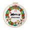 Poppy Crafts Embroidery Kit #36 - Christmas Collection - Simple Wreath*