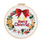 Poppy Crafts Embroidery Kit #41 - Christmas Collection - Festive Wreath
