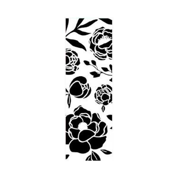 Poppy Crafts Embossing Folder #274 - Floral Panel