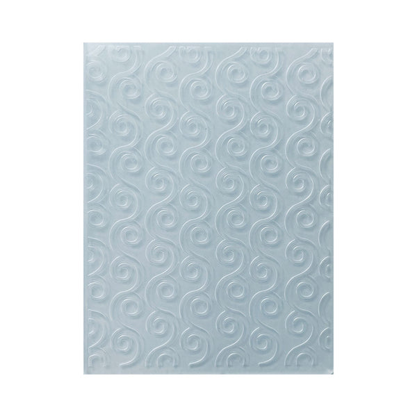 Poppy Crafts Embossing Folder #288 - Continuous Swirls