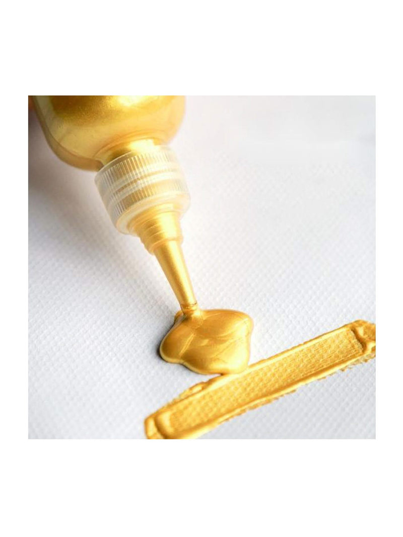 Poppy Crafts Metallic Paint - 60ml - Gold