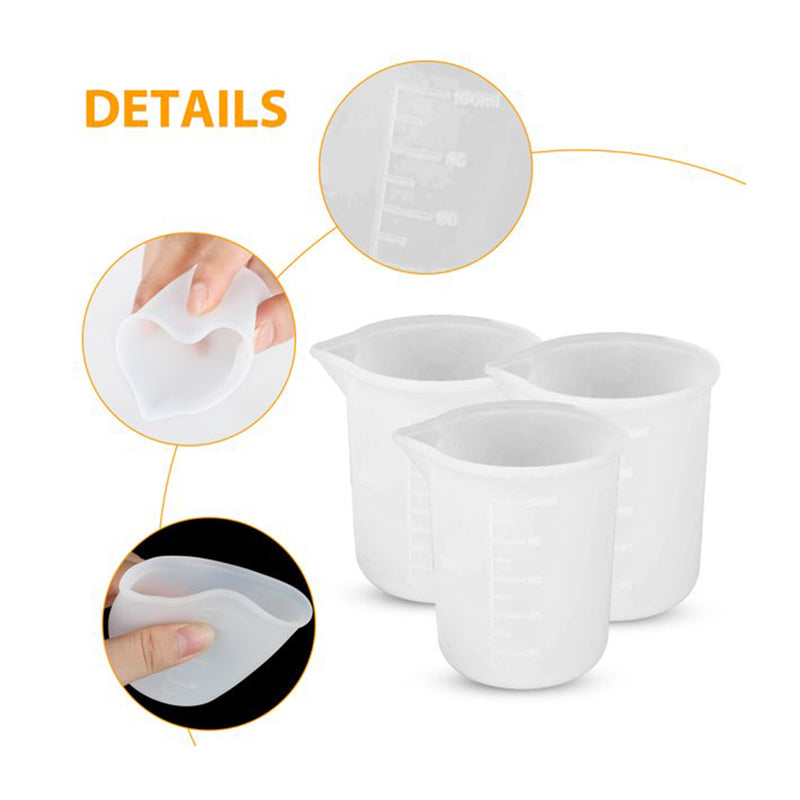 Poppy Crafts Silicone Measuring Cup 100ml