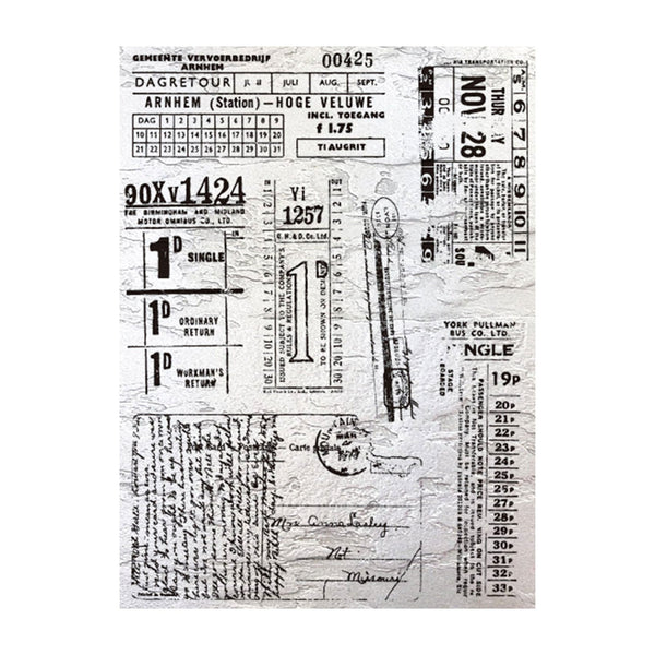 Poppy Crafts Clear Stamps #364 - Stage Tickets