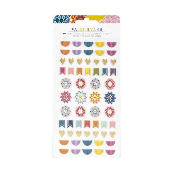 Paige Evans Wonders Puffy Stickers 60 Pack