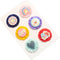 American Crafts Paige Evans Wonders Dimensional Stickers 6 Pack - Lollies*