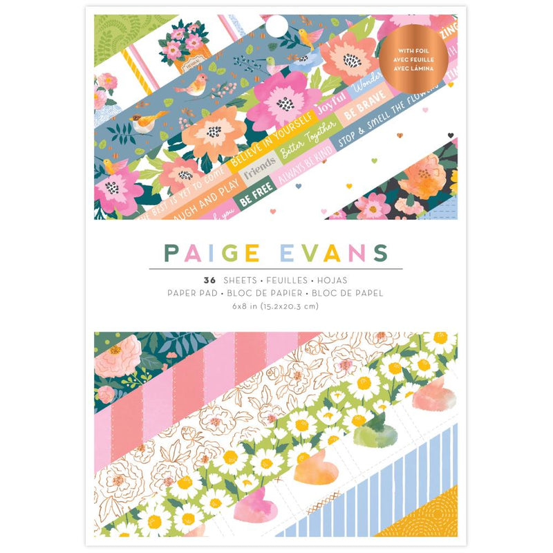 Paige Evans - Garden Shoppe Single-Sided Paper Pad 6"x 8" 36 pack*