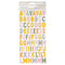 Paige Evans - Garden Shoppe Thickers Stickers 144 pack - Alphabet  with Copper Foil Accents