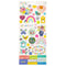 Paige Evans Blooming Wild Stickers 6"X12" Sheet 82-pack with Holographic Foil Accents