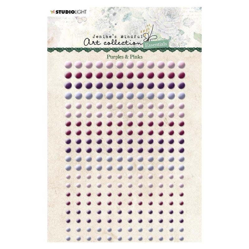 Studio Light Essentials Self-Adhesive Pearls Nr. 03, Purples & Pinks^