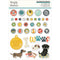 Simple Stories Pet Shoppe - Dog - Decorative Brads*