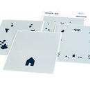 Pinkfresh Studio Stencils 4.25"X5.25" 4 pack -  Tidings Of Great Joy Layering*