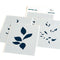 Pinkfresh Studio Stencils (10.8cm x 13.9cm) 4-pack Detailed Leaf Layering*
