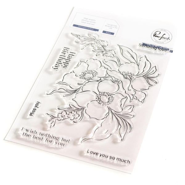 Pinkfresh Studio Clear Stamp Set 4"X6" Nothing But The Best