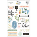 Pinkfresh Studio Puffy Stickers 5'X7" Making The Best Of It*