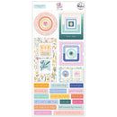 Pinkfresh Studio Chipboard Frames Stickers 5.5"X11" The Simple Things*