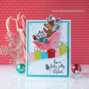 Pinkfresh Studio Clear Stamp Set 4in x 6in - Sleigh Bells Ring*