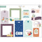 PinkFresh - Days Of Splendour Cardstock Stitched Elements 10 pack*