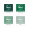 Pinkfresh Studio Premium Dye Cube Ink Pads 4 Colours - Green Gables