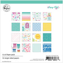PinkFresh Studio Single-Sided Paper Pack 6in x 6in  32 pack - Keeping It Real, 16 Designs/2 Each*