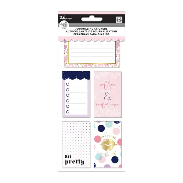 Me & My Big Ideas - Happy Planner Medium Flip Stickers 5 per Sheet - Glam Girl*
