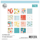 PinkFresh Studio Single-Sided Paper Pack 6in x 6in  32 pack - Some Days, 16 Designs/2 Each*