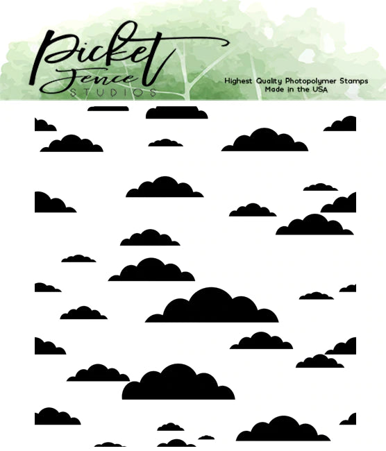 Picket Fence Studios Stamp  - Endless Clouds*