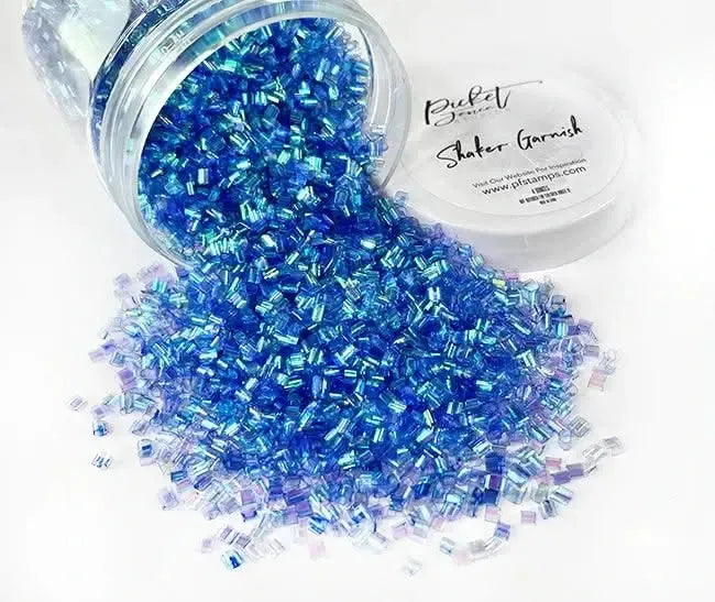 Picket Fence Shaker Garnish 4oz. (113g) - Metallic Ocean*