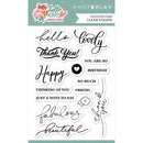 PhotoPlay Photopolymer Clear Stamps Hello Lovely