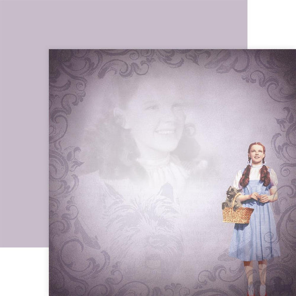 Paper House Wizard Of Oz Double-Sided Paper 12in x 12in - Dorothy