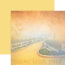 Paper House Wizard Of Oz Double-Sided Paper 12in x 12in - Yellowbrick Road