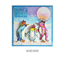 Pink Ink Designs 6"x 4" Clear Stamp Set - Christmas Series - We Three Kings*