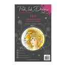Pink Ink Designs 6"x 8" Clear Stamp Set - Astrology Series - Leo - The Bold One*