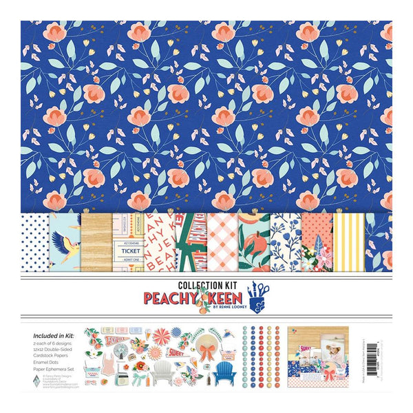 Fancy Pants Designs Collection Kit 12in x 12in  Peachy Keen