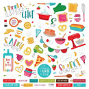 PhotoPlay Little Chef - Stickers 12"x 12" Elements*
