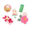 Pink Paislee Layered Stickers 10 pack - And Many More with Champagne Glitter & Gold Foil Accents*