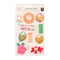 Pink Paislee Layered Stickers 10 pack - And Many More with Champagne Glitter & Gold Foil Accents*