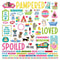 PhotoPlay Pampered Pooch Stickers 12"X12" Elements