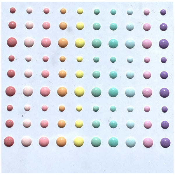 Pure & Simple Glossies - Dots, Cotton Candy*