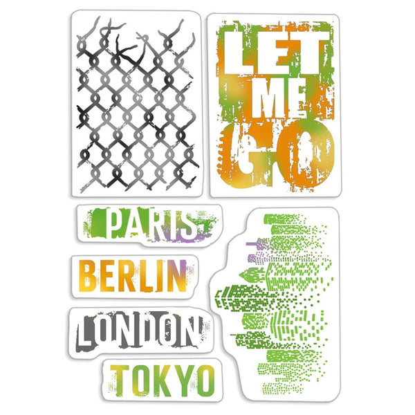 Ciao Bella Stamping Art Clear Stamps 4"X6" - Let Me Go