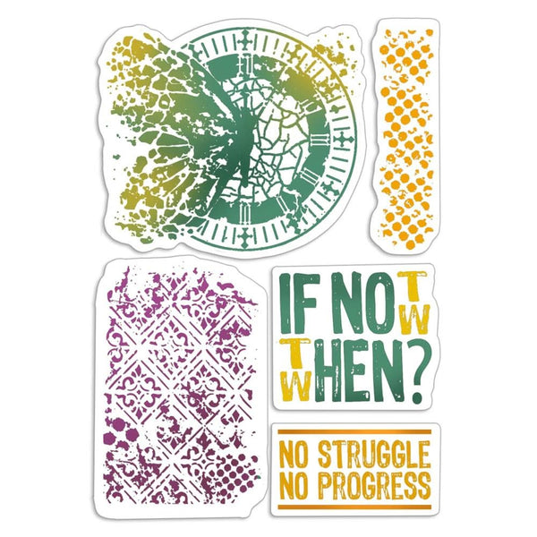 Ciao Bella Stamping Art Clear Stamps 4"X6" - If Not Now When*